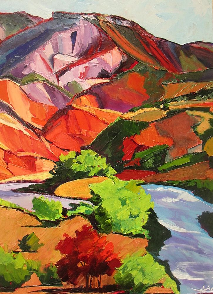 Southwest Colors art print by Maxine Shore for $57.95 CAD