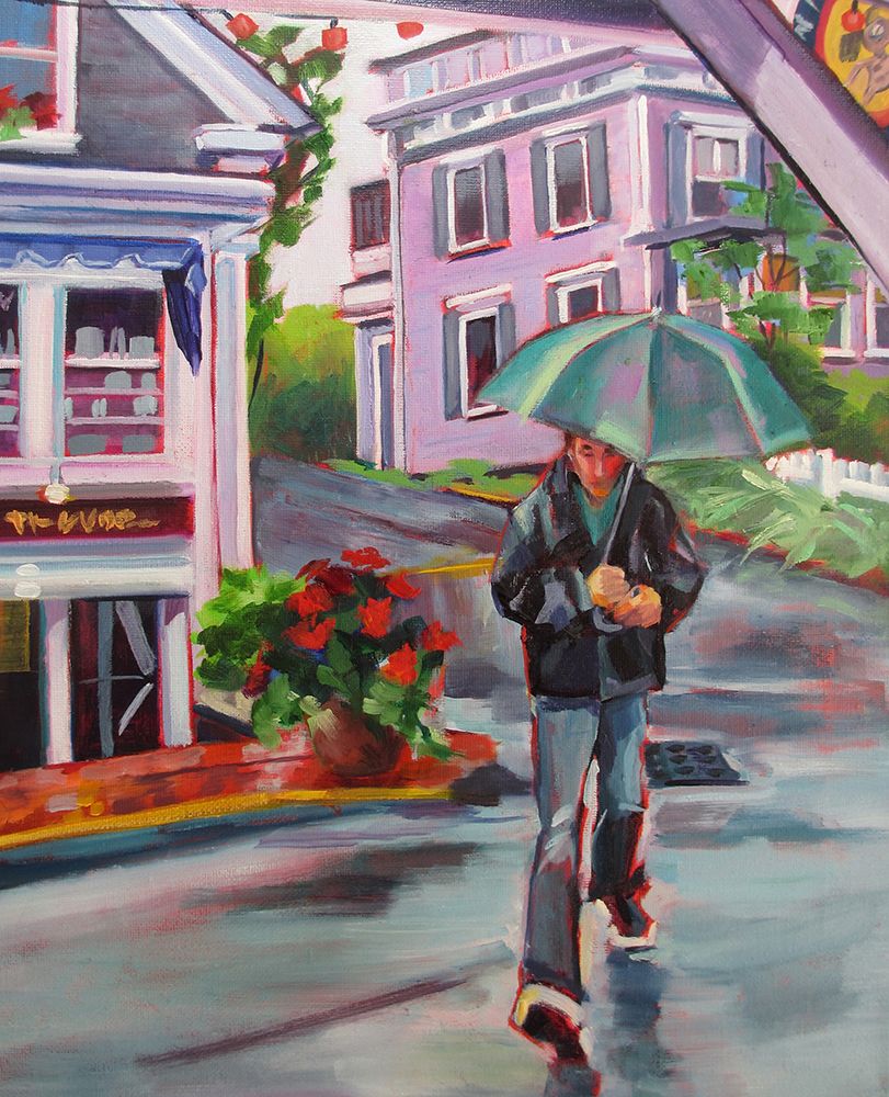 Wet Day In Cape Cod art print by Maxine Shore for $57.95 CAD