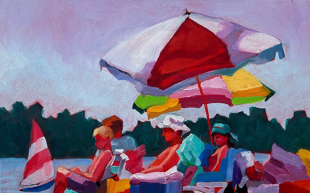 WhereAnd#039;s the Sunblock art print by Maxine Shore for $57.95 CAD