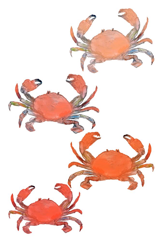 Crabs 1 art print by cartissi for $57.95 CAD