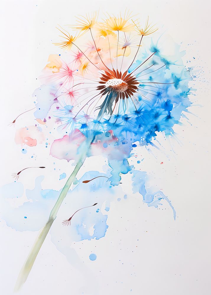Abstract Dandelion art print by Andreas Magnusson for $57.95 CAD