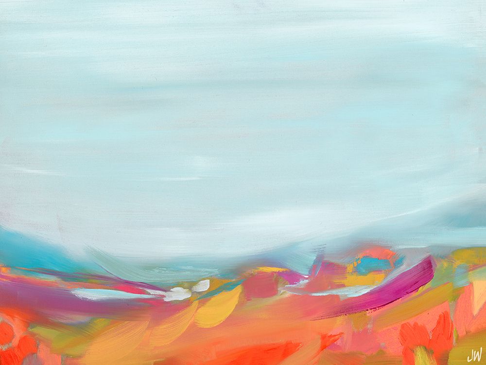 Aqua Sky art print by Jenny westenhofer for $57.95 CAD