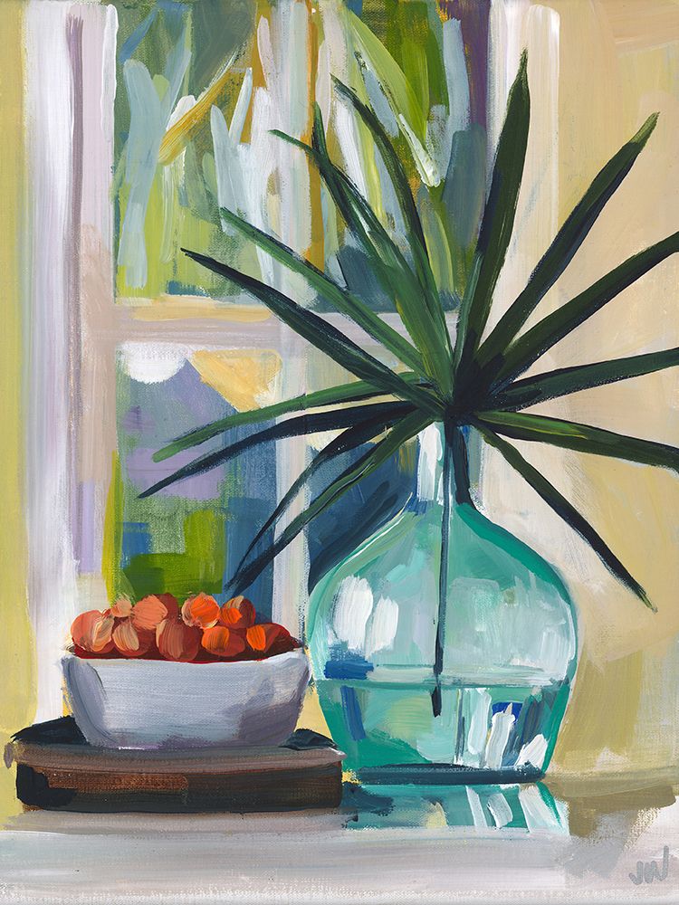 Aqua Vase art print by Jenny westenhofer for $57.95 CAD