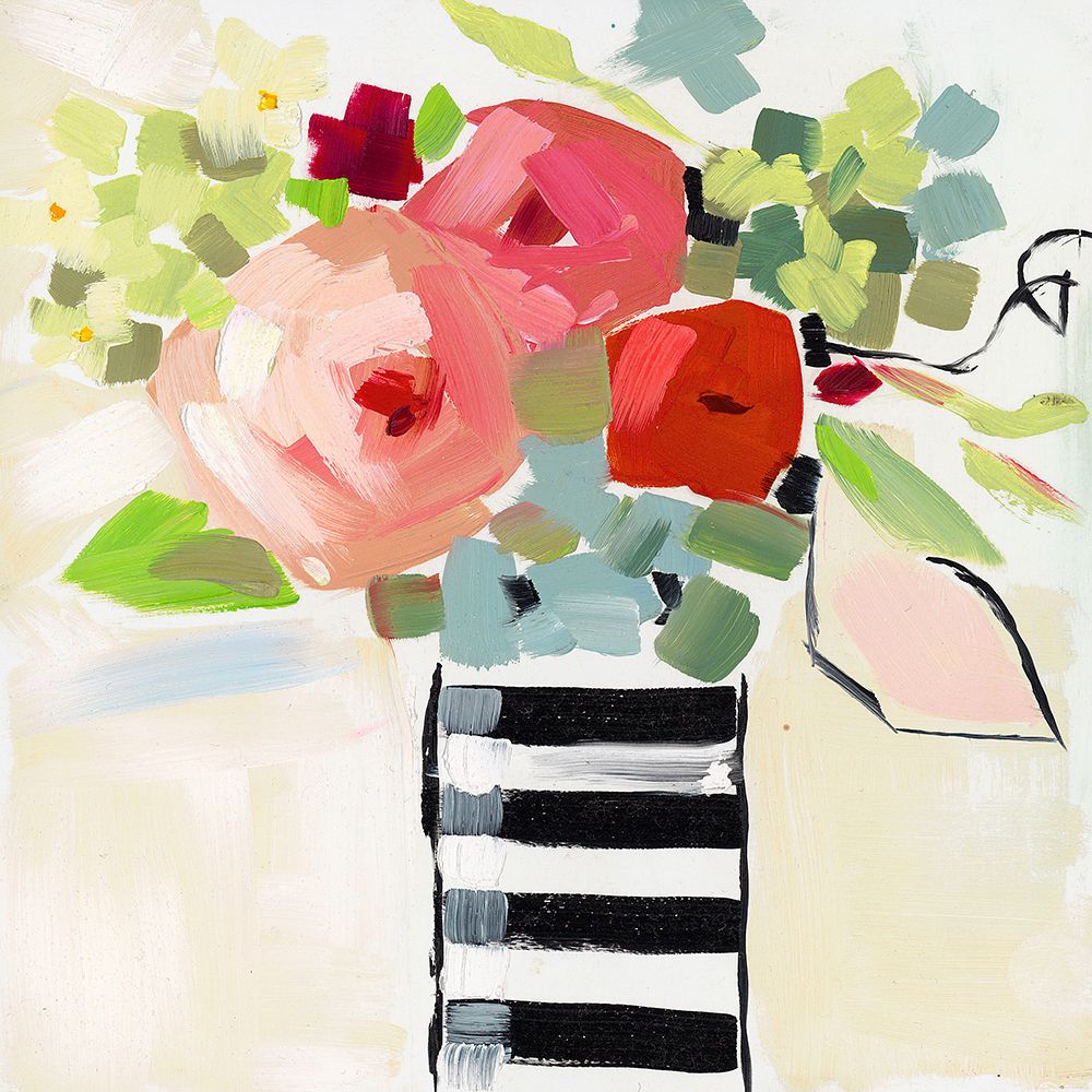 Black and White Vase art print by Jenny westenhofer for $57.95 CAD