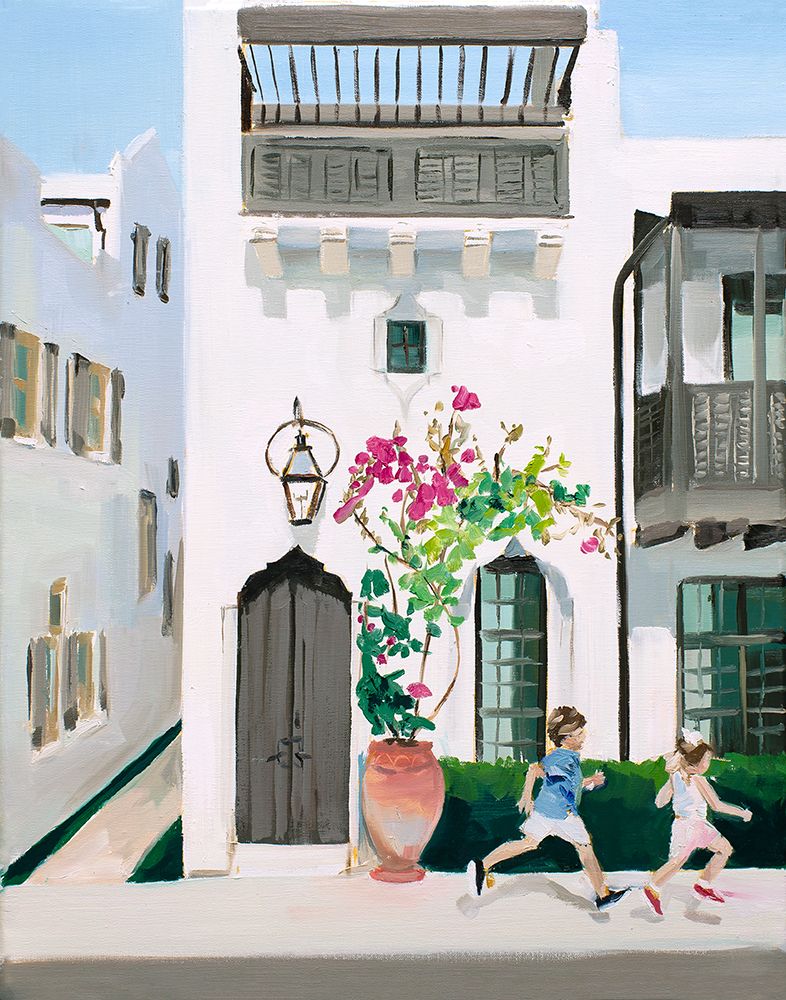 Children Running art print by Jenny westenhofer for $57.95 CAD