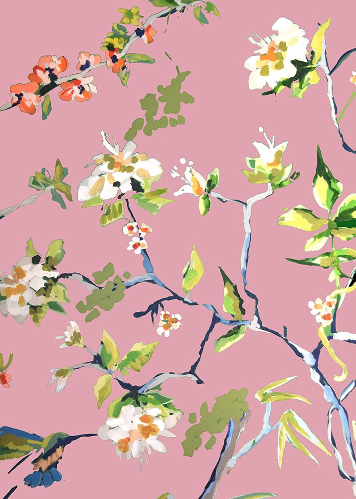 Dining Room Walls Pink 1.png art print by Jenny westenhofer for $57.95 CAD