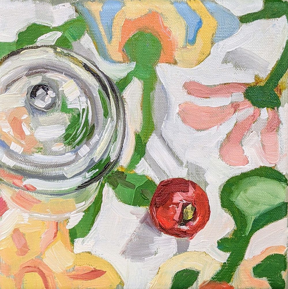 Quadrille Print art print by Jenny westenhofer for $57.95 CAD