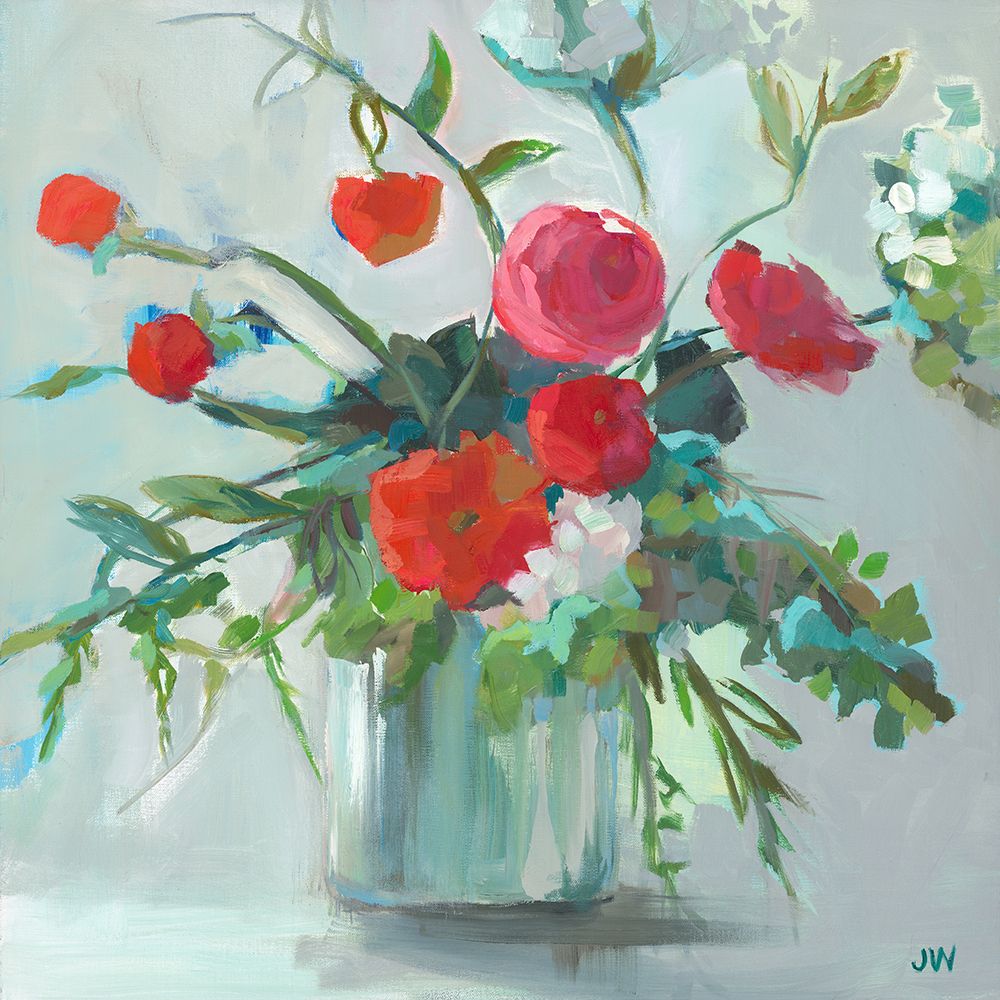 Red Ranunculus art print by Jenny westenhofer for $57.95 CAD