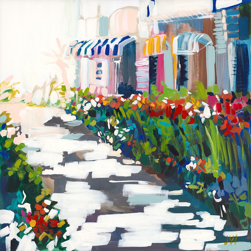 Street Awnings art print by Jenny westenhofer for $57.95 CAD