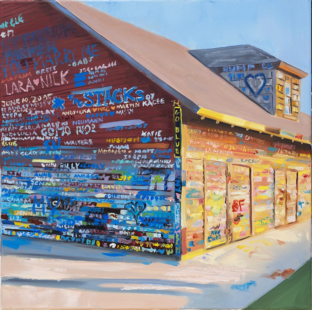 Tattoo Barn art print by Jenny westenhofer for $57.95 CAD