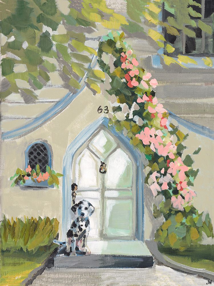 White Door art print by Jenny westenhofer for $57.95 CAD
