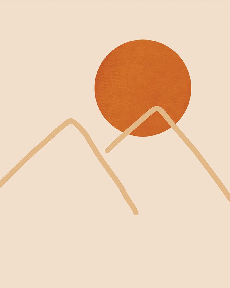 Minimalist Landscape art print by Natasha Playell for $57.95 CAD