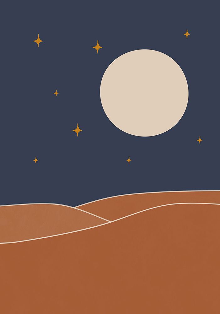Starry Starry Night art print by Natasha Playell for $57.95 CAD