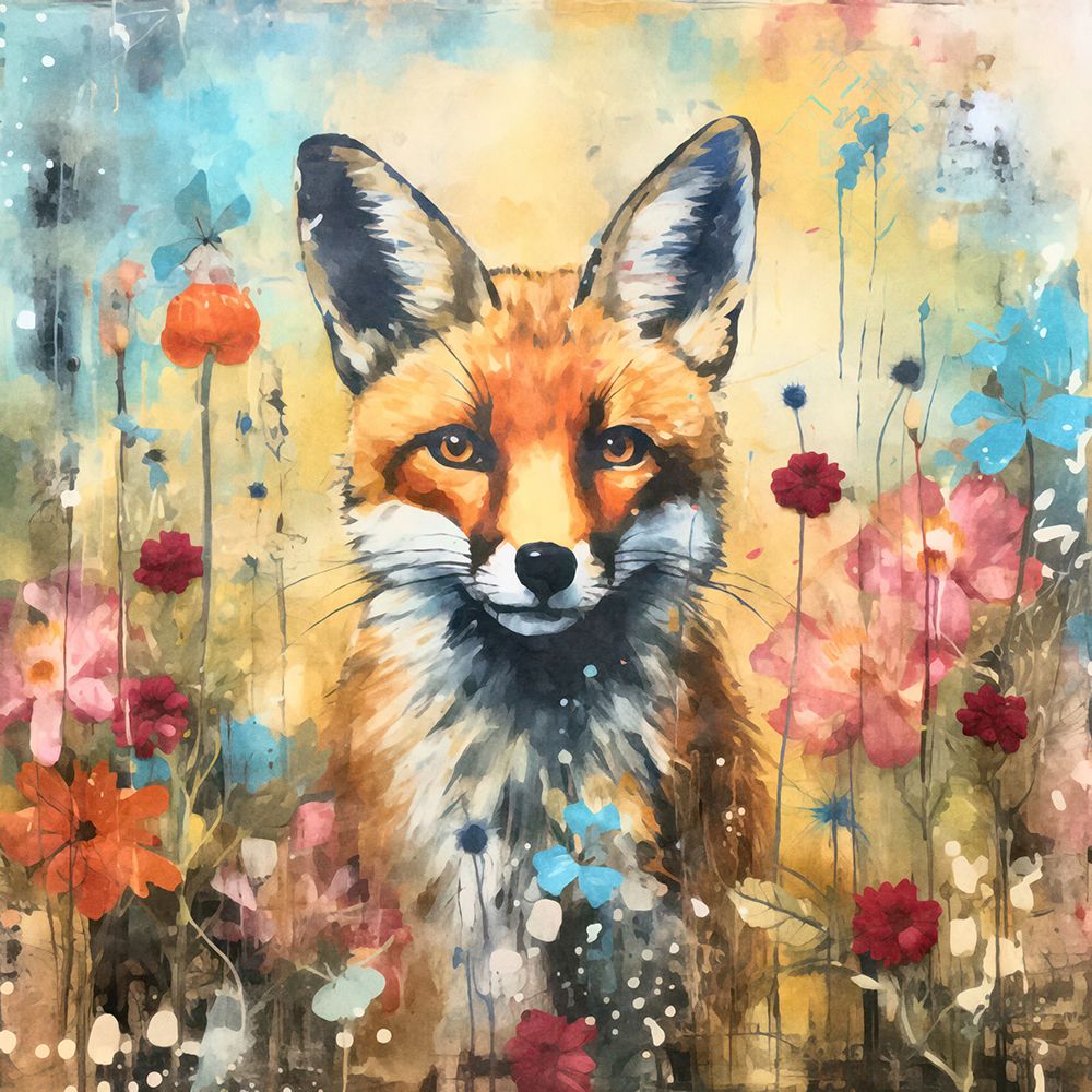 Whimsy Fox art print by Andrea Haase for $57.95 CAD