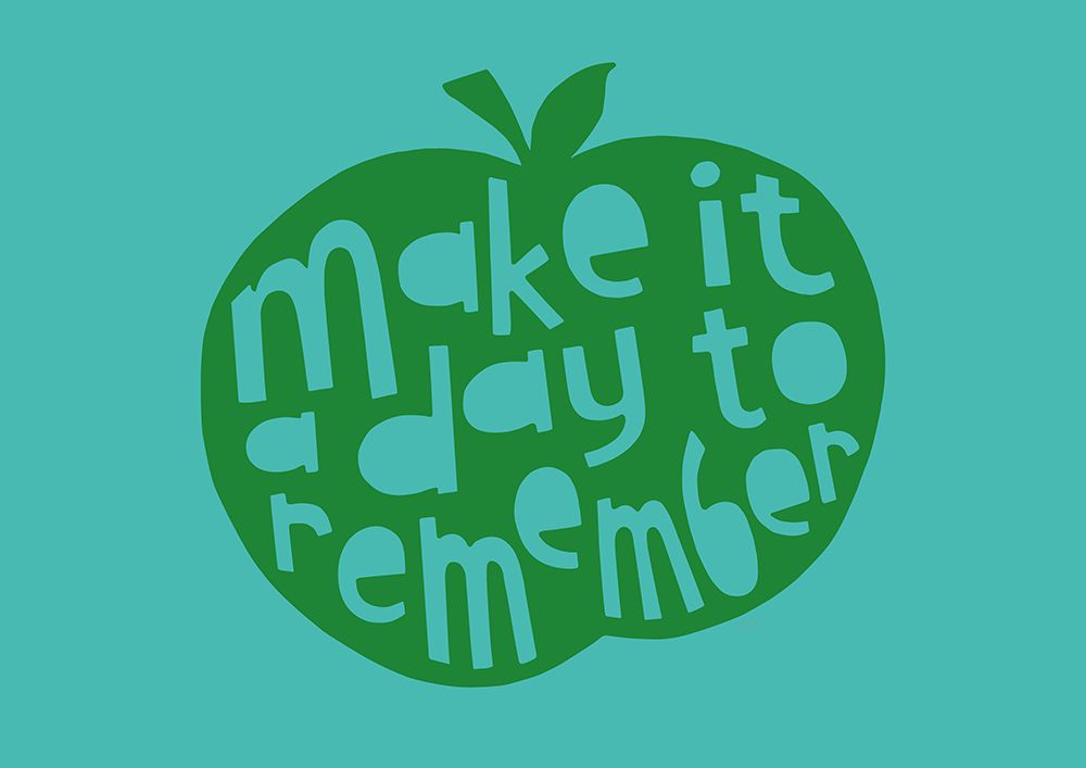 Remember Apple GreenaTeal art print by Sofie Bjorkgren-Nase for $57.95 CAD