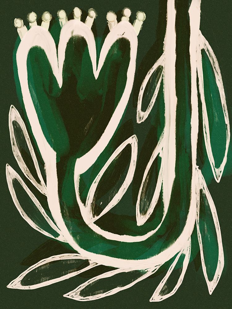 Upwards (Green) art print by Treechild for $57.95 CAD