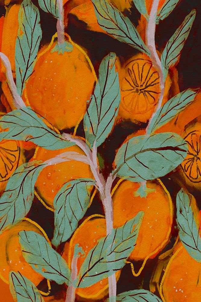 Fruity Tree art print by Treechild for $57.95 CAD