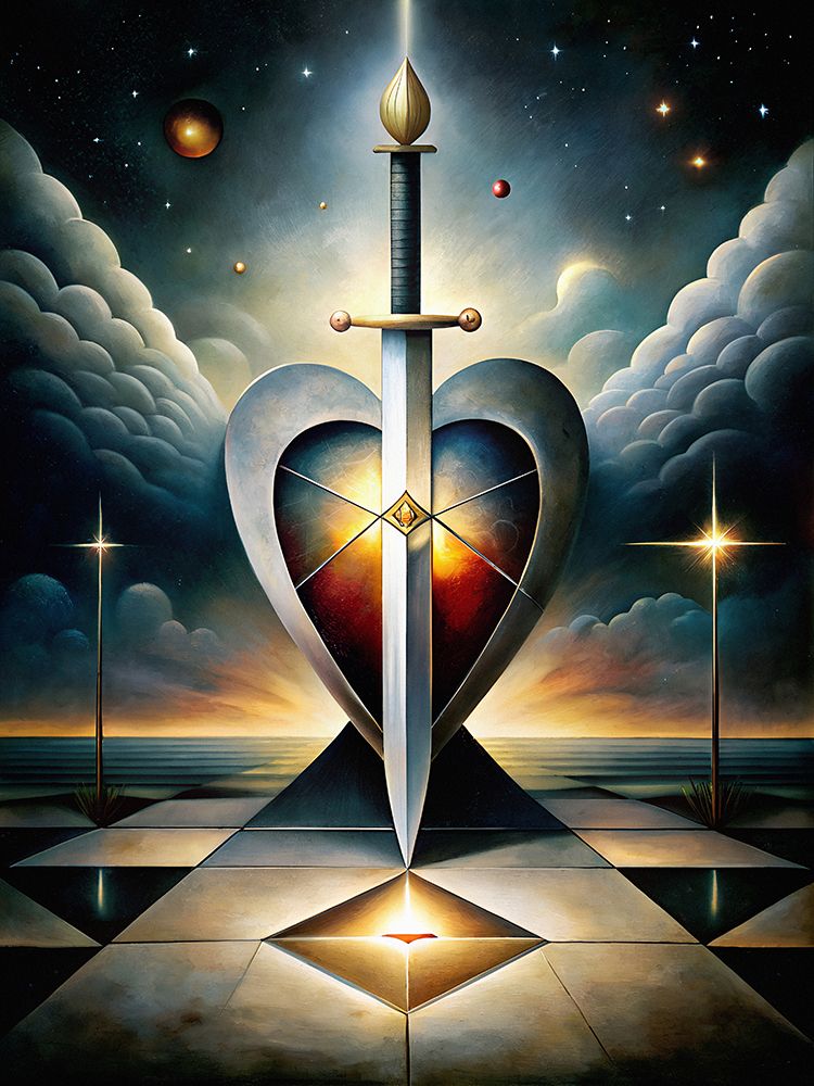 Heart of the Cosmos art print by Miguel Bruzual for $57.95 CAD