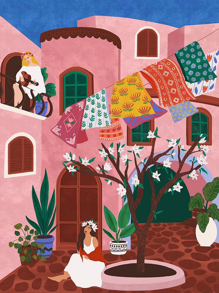 Spring art print by Ceyda Alasar for $57.95 CAD
