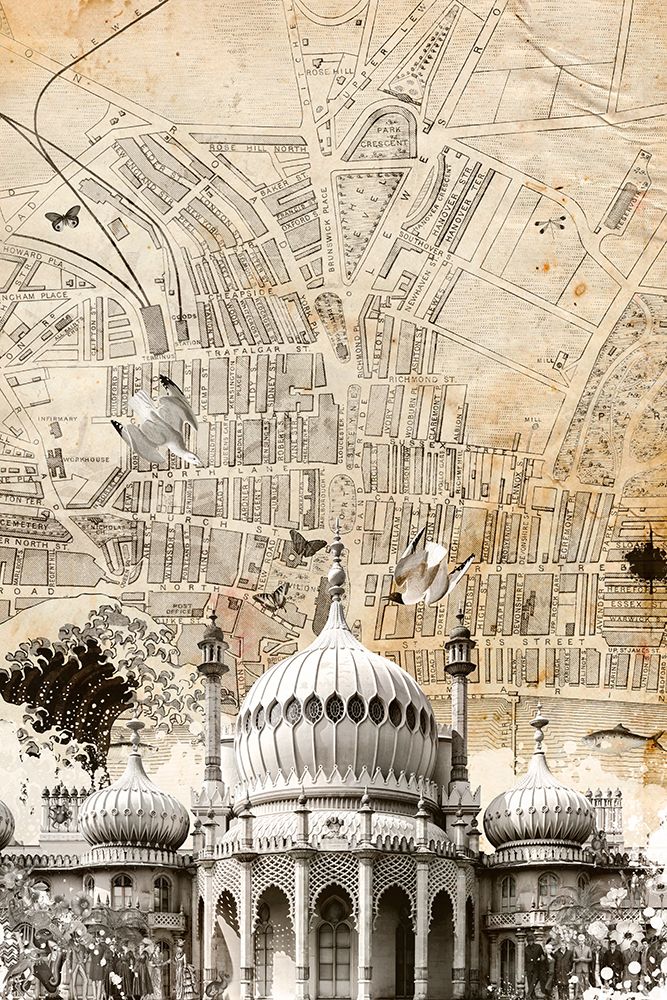 Brighton (City Breaks) art print by Simon Goggin for $57.95 CAD