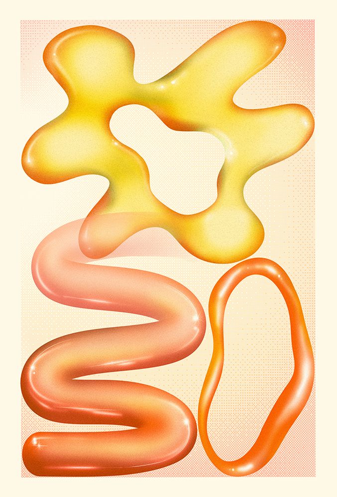 RETRO GRAPHIC NO.2 art print by The Art Concept for $57.95 CAD