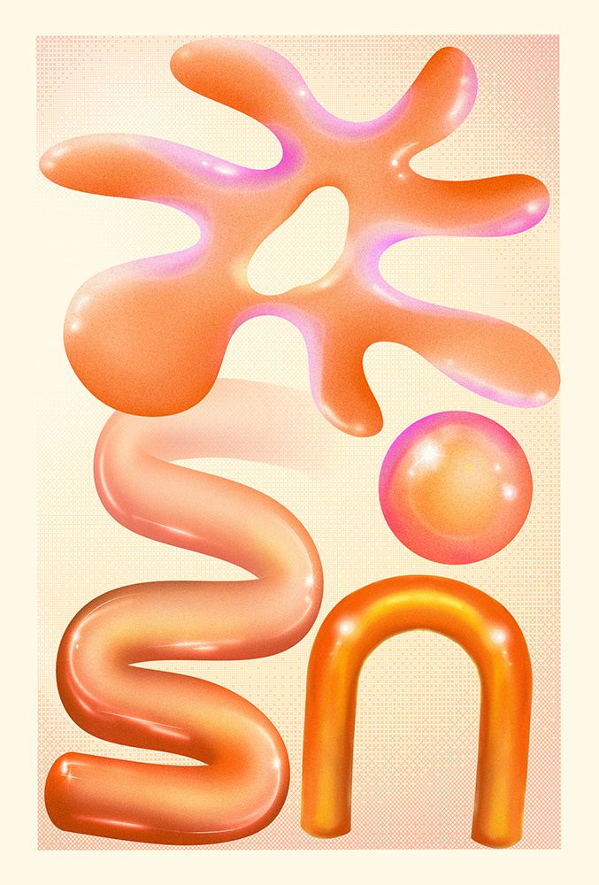 RETRO GRAPHIC NO.8 art print by The Art Concept for $57.95 CAD