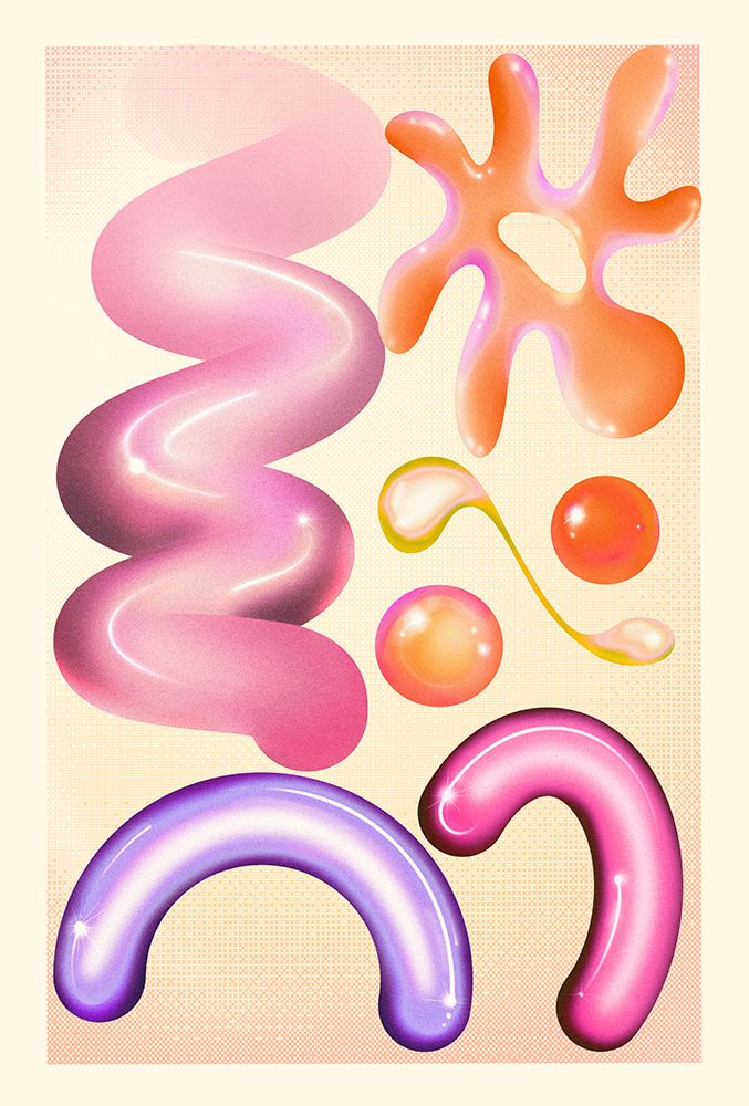 RETRO GRAPHIC NO.12 art print by The Art Concept for $57.95 CAD