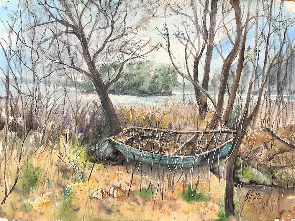 Abandoned art print by Tanya Lundmark for $57.95 CAD