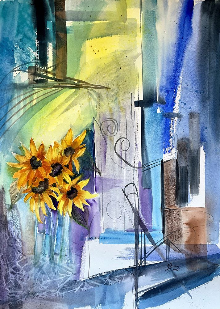 Sun beam art print by Tanya Lundmark for $57.95 CAD