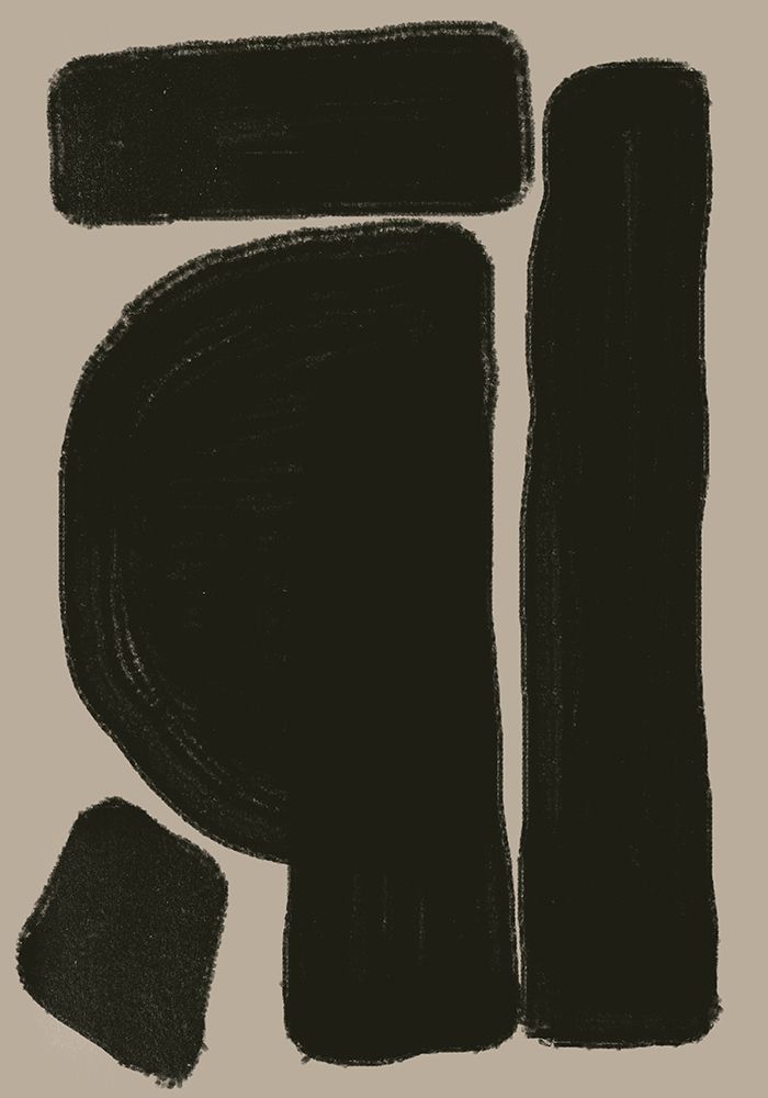 Simple Composition Modern Art art print by The Miuus Studio for $57.95 CAD