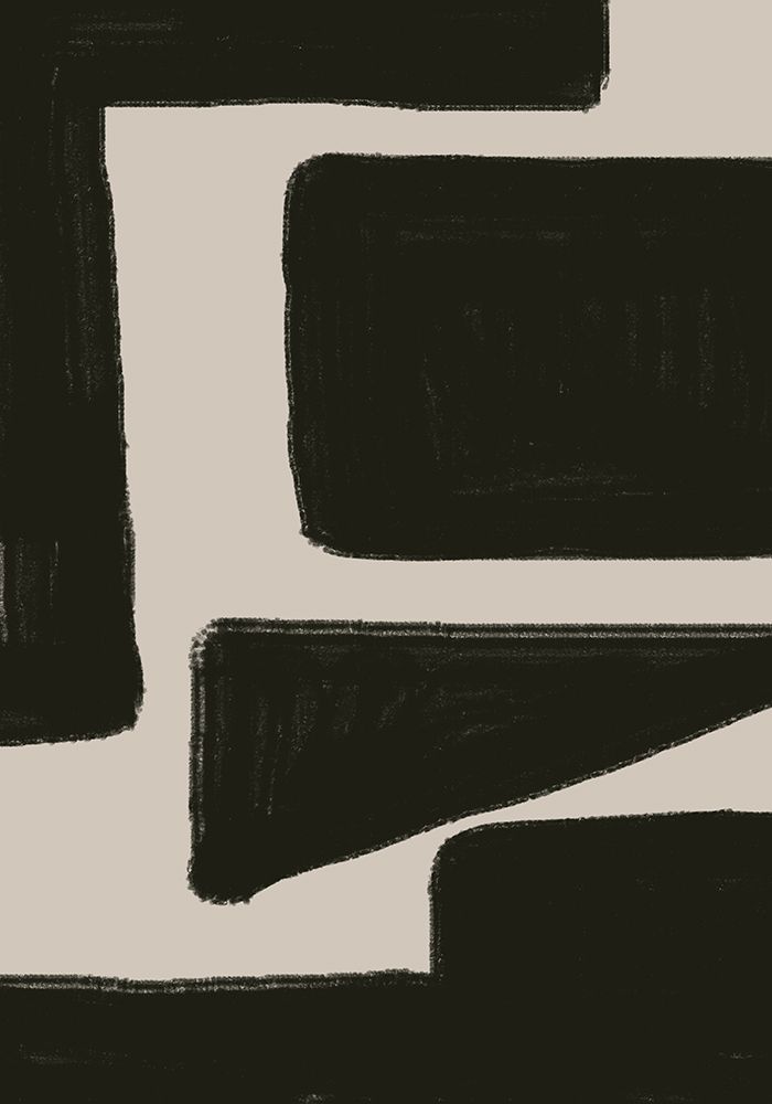 Mid Century Modern Abstract art print by The Miuus Studio for $57.95 CAD