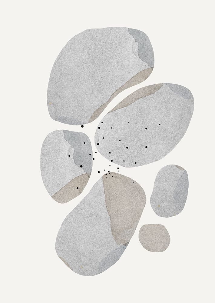 Stones art print by The Miuus Studio for $57.95 CAD