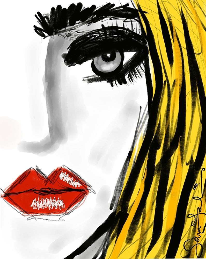 Half art print by Sanna Jarlelind for $57.95 CAD