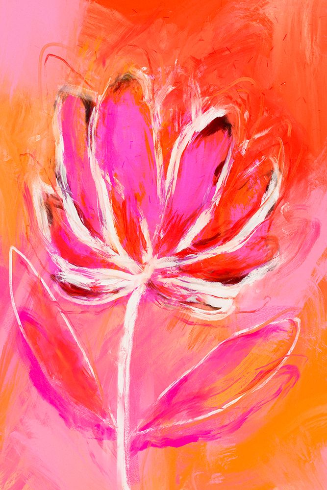Fire Flower art print by Treechild for $57.95 CAD