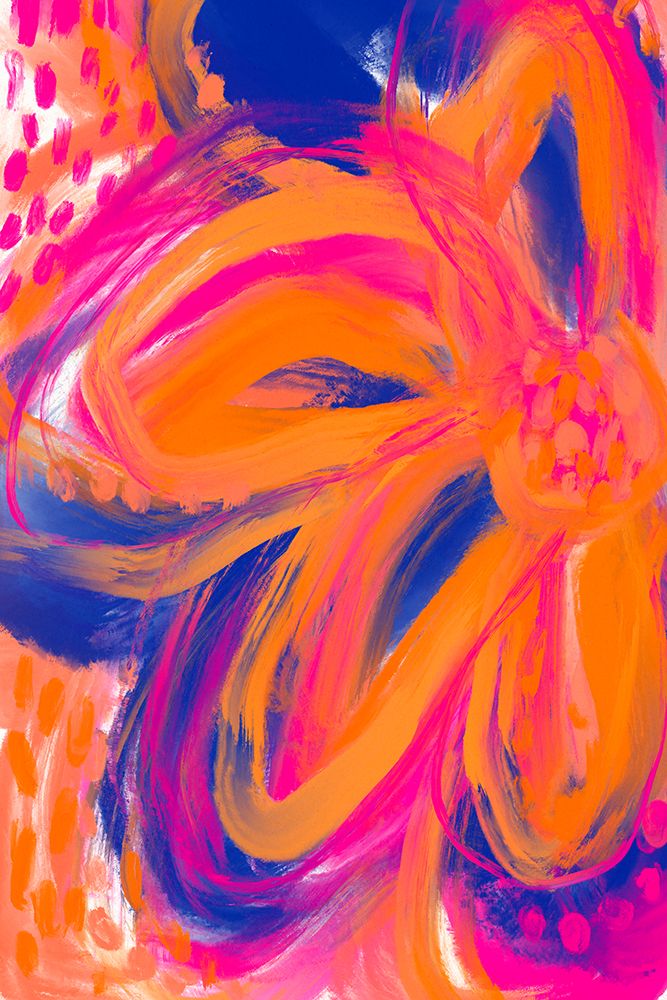 Wild Flower Impression art print by Treechild for $57.95 CAD