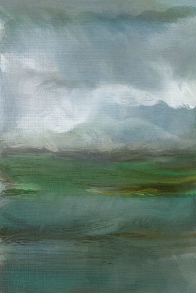 Rough Seas Oil Panel  2 art print by cartissi for $57.95 CAD