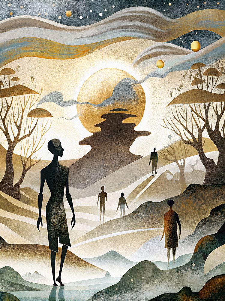 Sunrise Serenity art print by Miguel Bruzual for $57.95 CAD