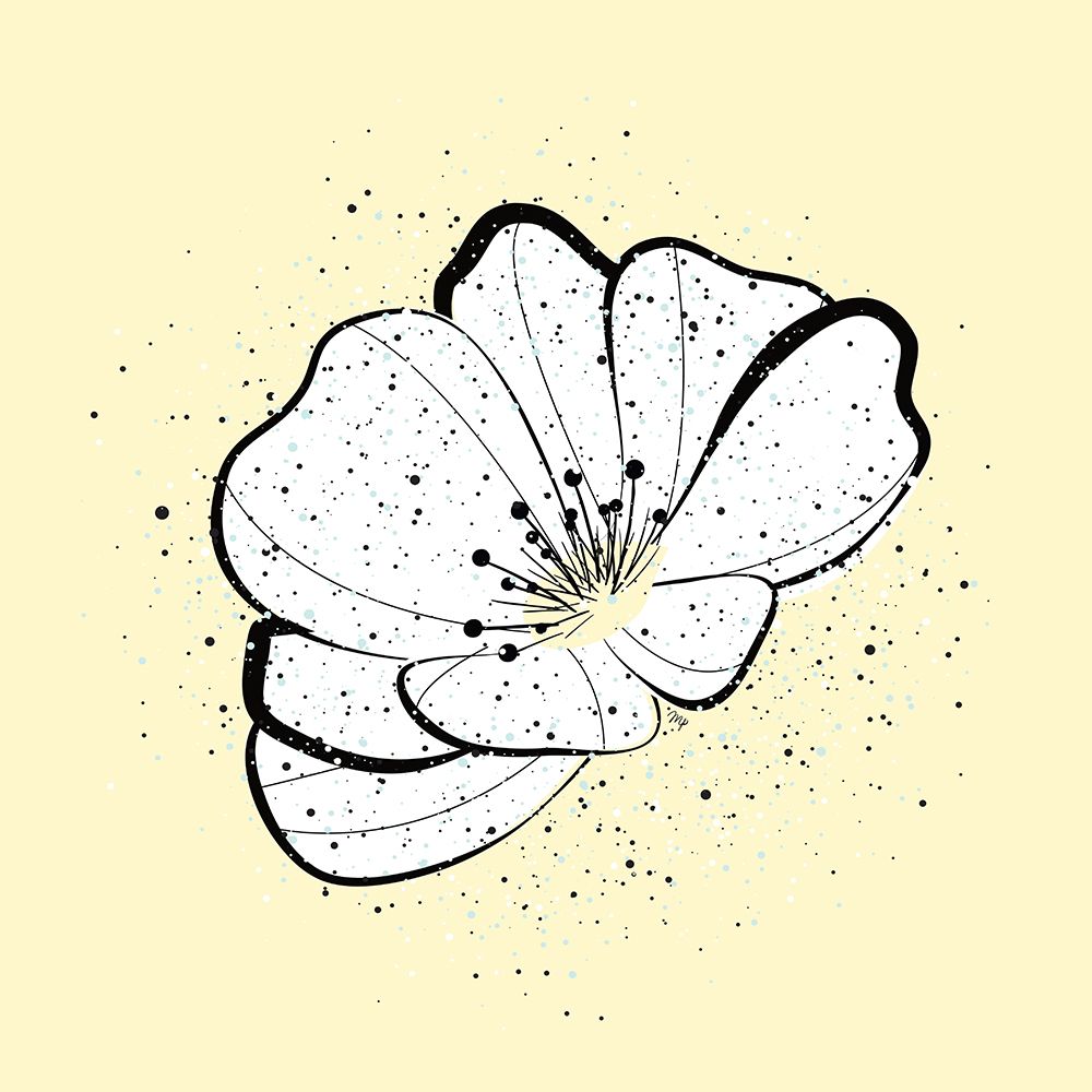 Yellow Bloom art print by Martina for $57.95 CAD