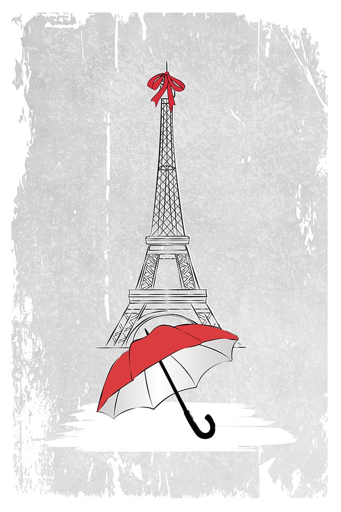 Rain In Paris art print by Martina for $57.95 CAD