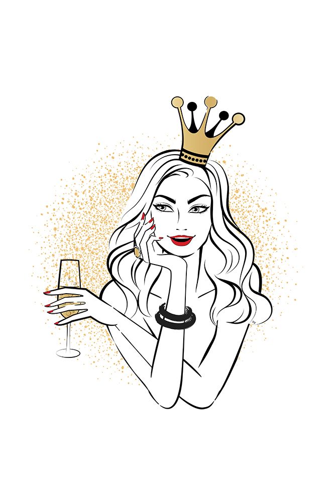 Princess Drink art print by Martina for $57.95 CAD