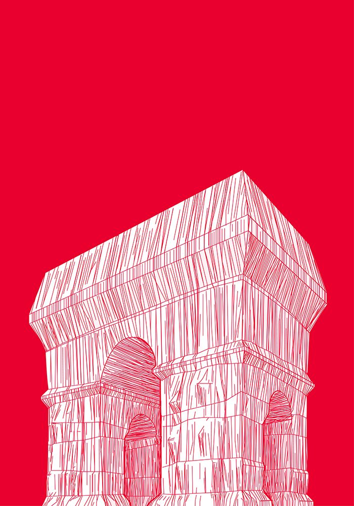 ARC DE TRIOMPHE art print by zaglono for $57.95 CAD