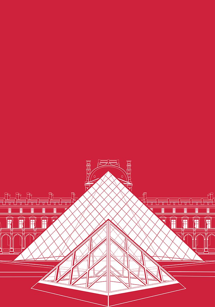 LOUVRE art print by zaglono for $57.95 CAD