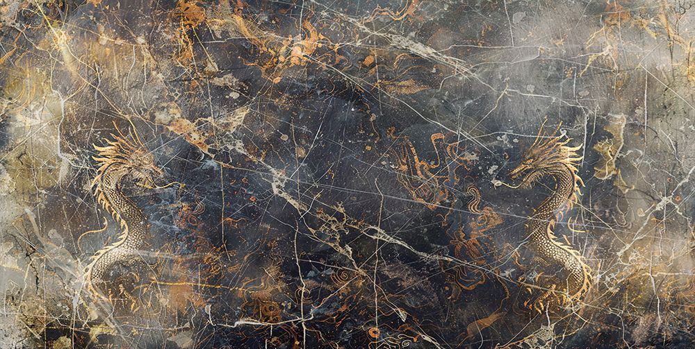 Marble Gold Art Illustration 01 art print by Rafal Kulik for $57.95 CAD