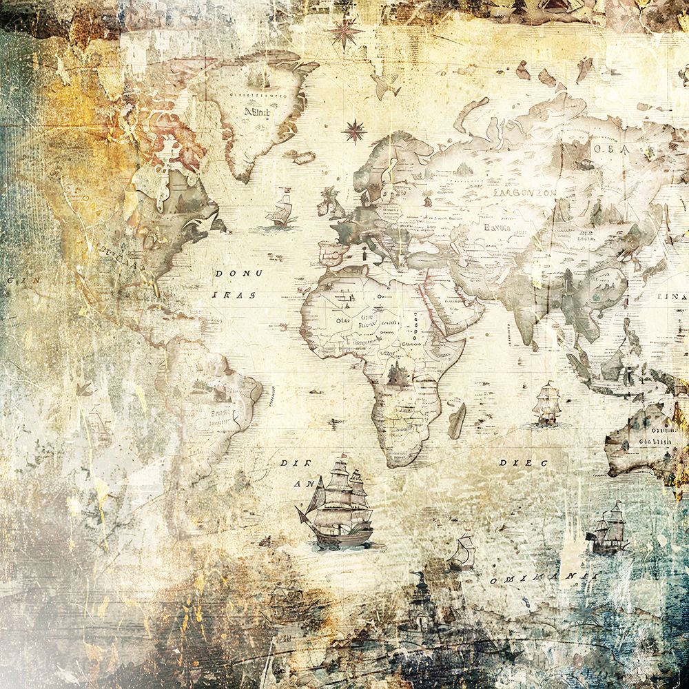 World Maps prints and posters