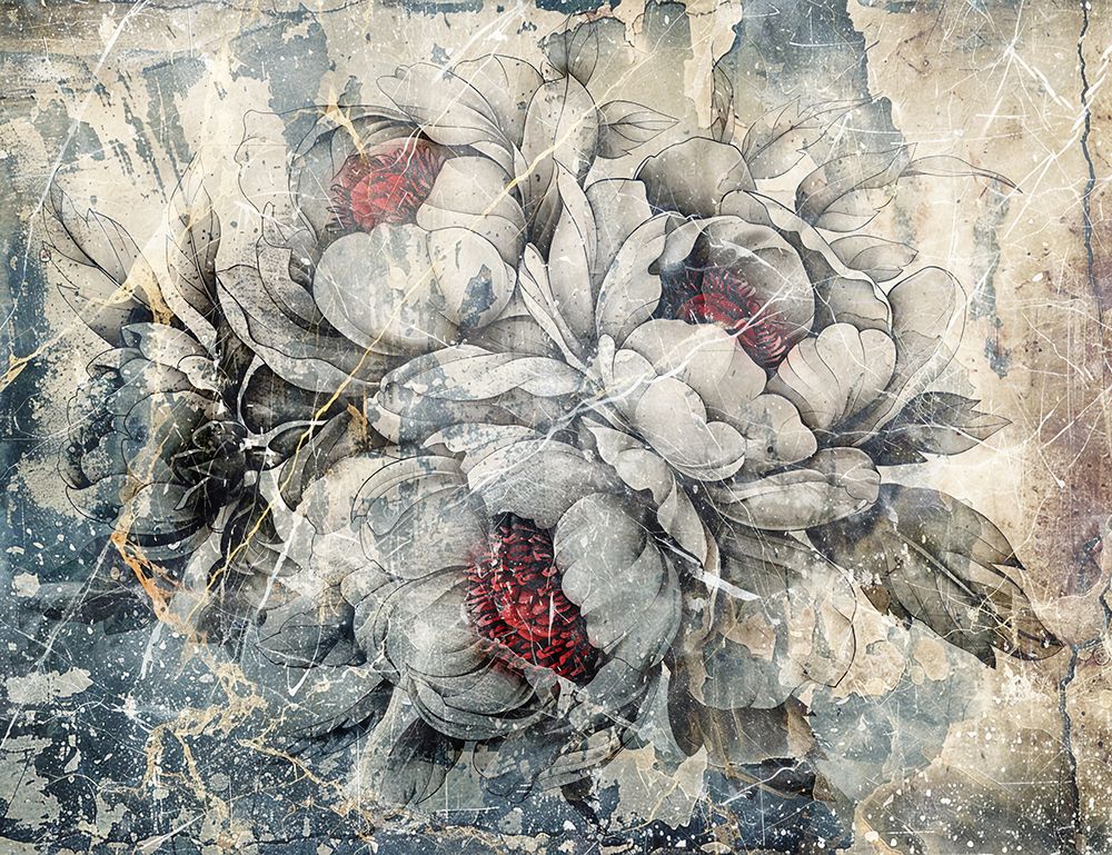 Floral Vintage Art Illustration 01 art print by Rafal Kulik for $57.95 CAD