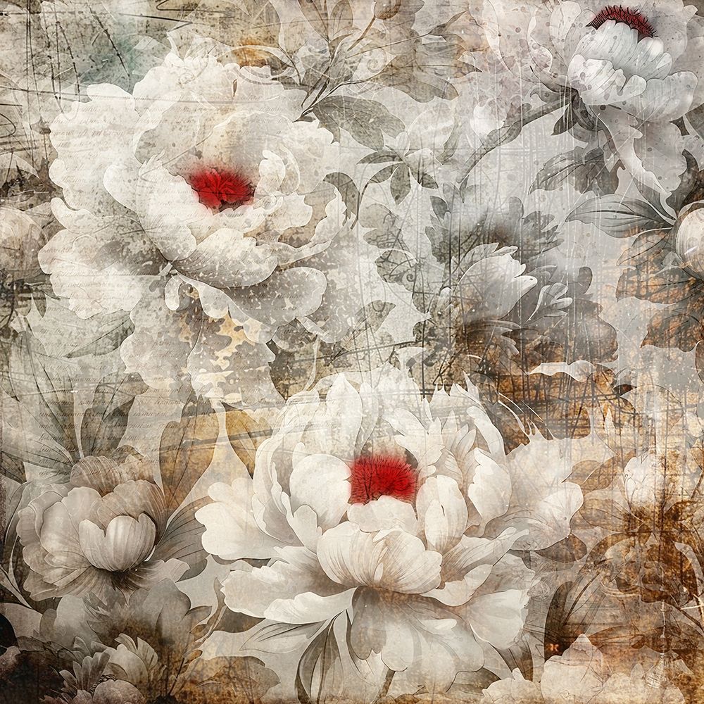 Floral Vintage Art Illustration 03 art print by Rafal Kulik for $57.95 CAD