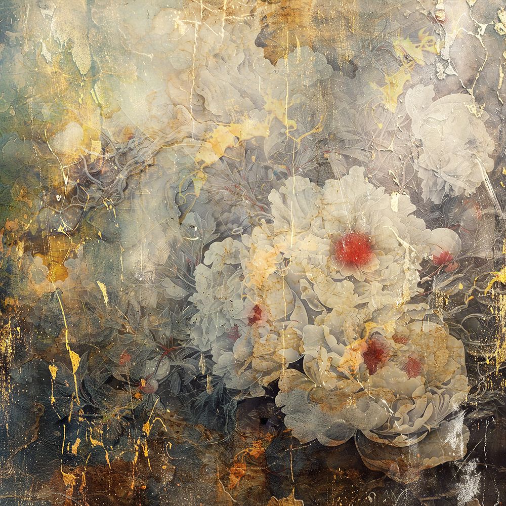 Floral Vintage Art Illustration 04 art print by Rafal Kulik for $57.95 CAD