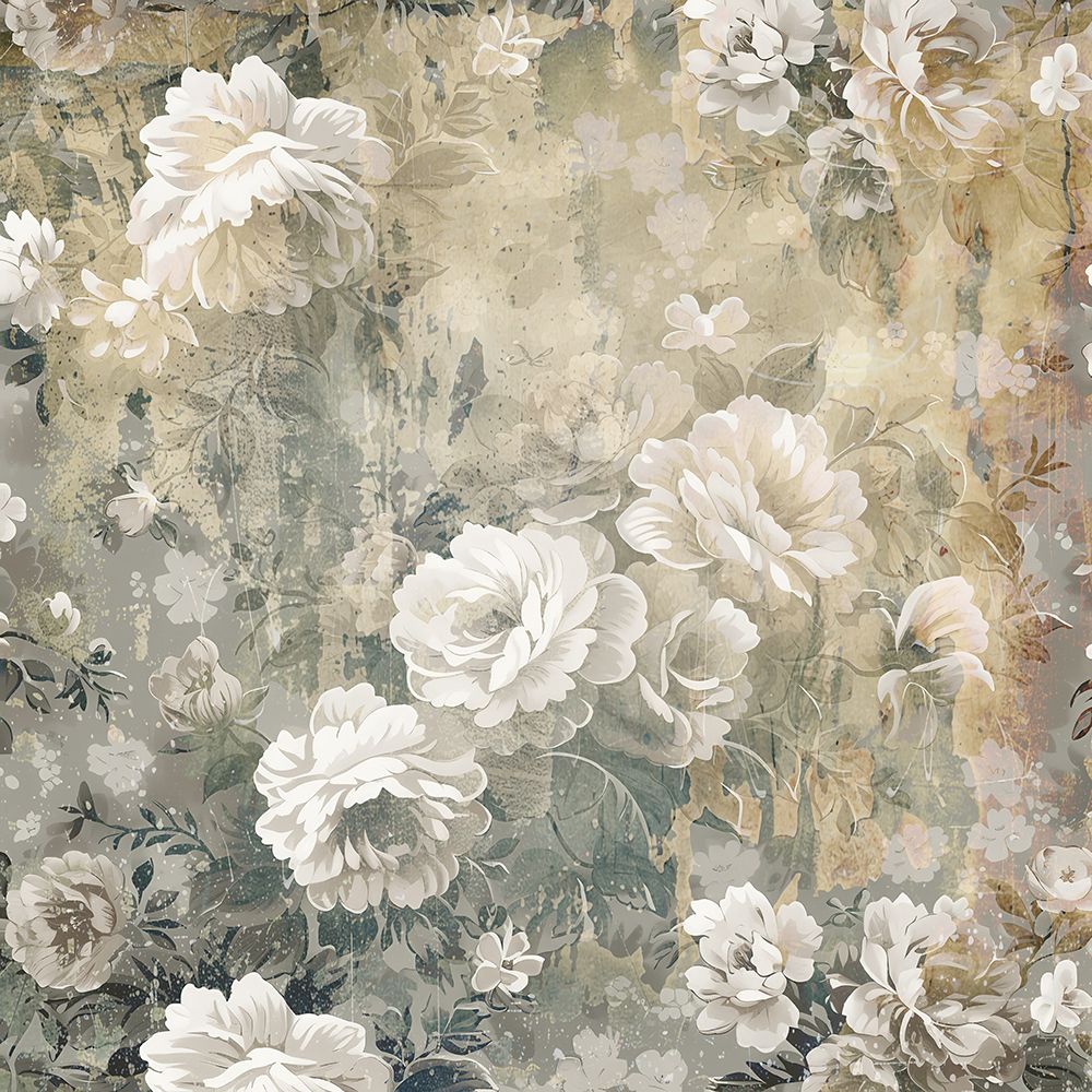 Floral Vintage Art Illustration 06 art print by Rafal Kulik for $57.95 CAD