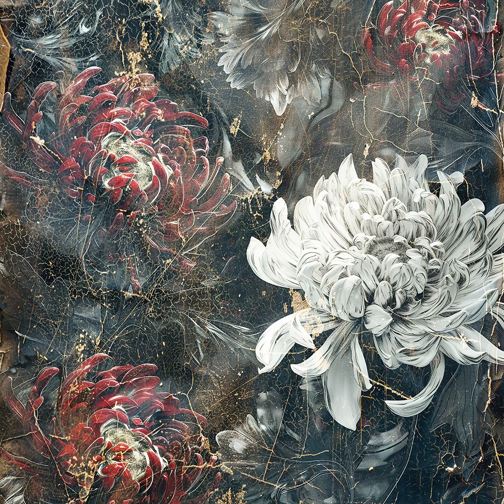 Floral Vintage Art Illustration 09 art print by Rafal Kulik for $57.95 CAD