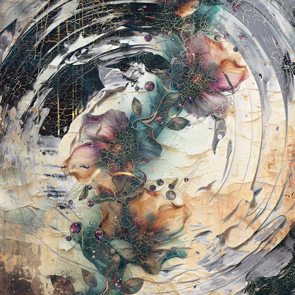 Floral Vintage Art Illustration 10 art print by Rafal Kulik for $57.95 CAD
